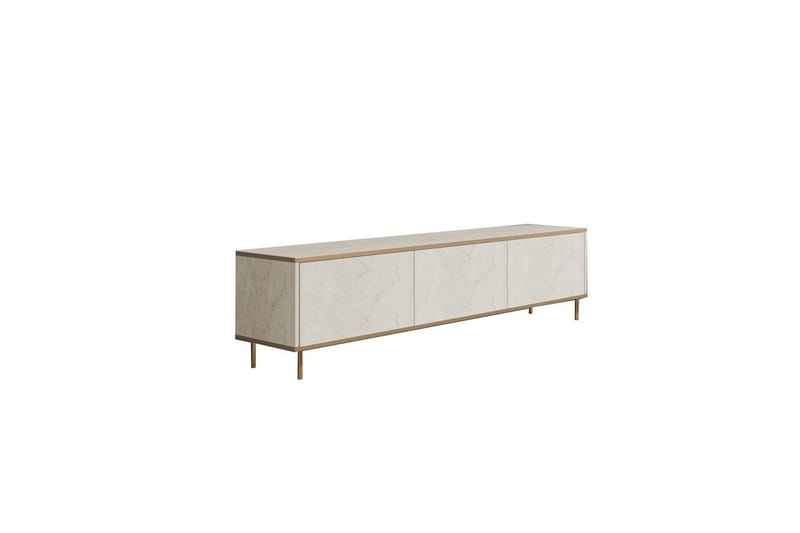 Imaj Tv-bænk 180 cm - Guld/Taupe - Møbler - TV borde & mediemøbler - TV-borde