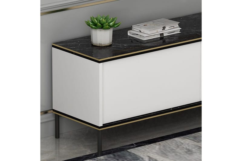 Imaj TV-bænk 180 cm - Hvid - Møbler - TV borde & mediemøbler - TV-borde