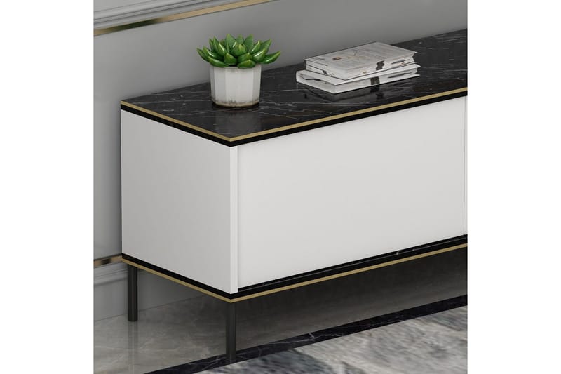 Imaj TV-bænk 180 cm - Hvid - Møbler - TV borde & mediemøbler - TV-borde