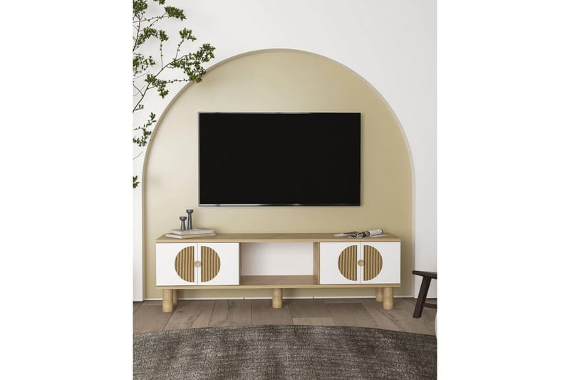Inci TV-bord 150 cm - Multifarvet - Møbler - TV borde & mediemøbler - TV-borde