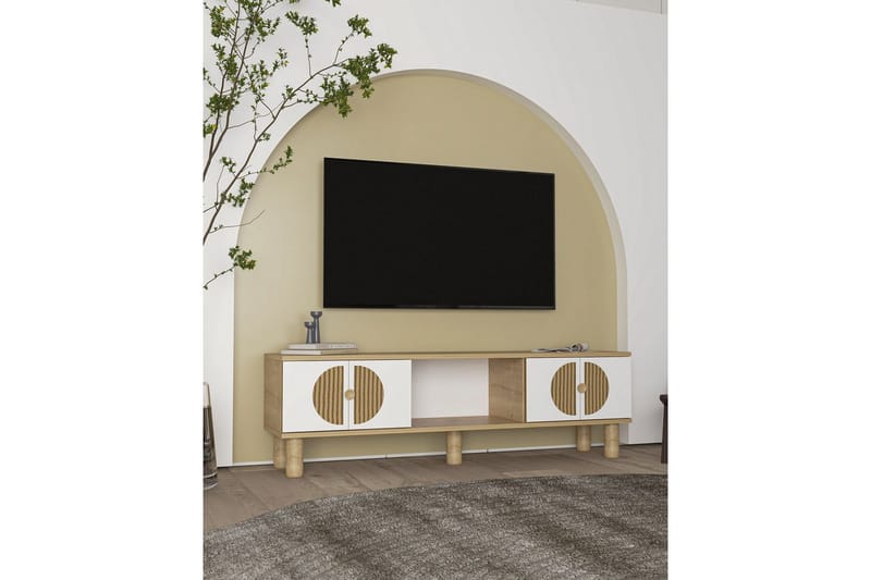 Inci TV-bord 150 cm - Multifarvet - Møbler - TV borde & mediemøbler - TV-borde