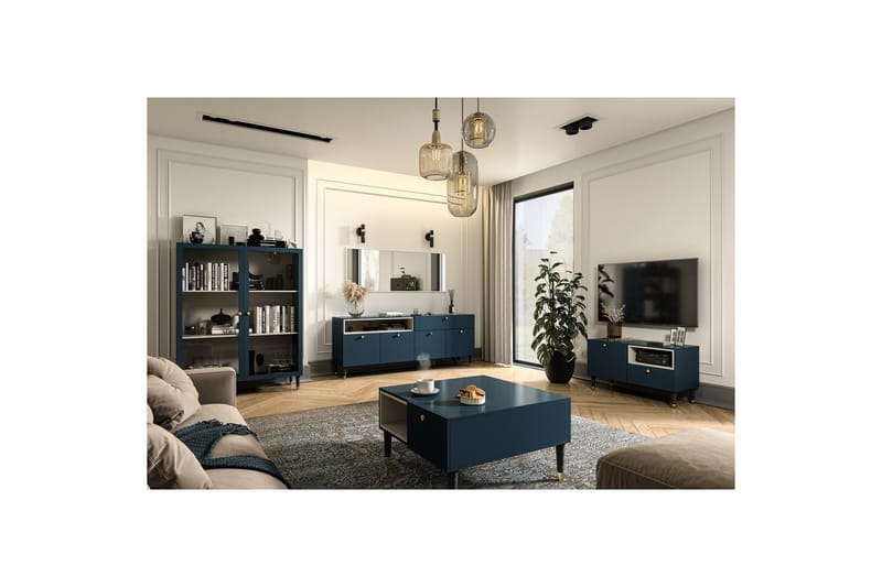 Includo TV-skab 100 cm - Blå - Møbler - TV borde & mediemøbler - TV-skab