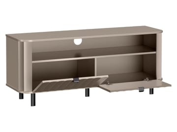 Joriel Tv-bænk 137 cm - Beige|sort - Møbler - TV borde & mediemøbler - TV-borde