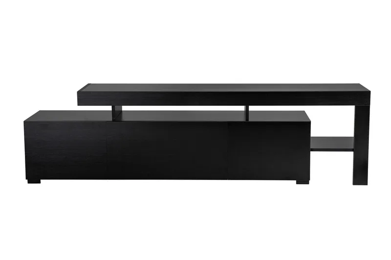 Jurukovo Tv-bænk 192x37 cm, Sort