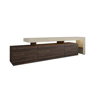 Jurukovo TV-bænk 192x53x37 cm - Valnød - Møbler - TV borde & mediemøbler - TV-borde