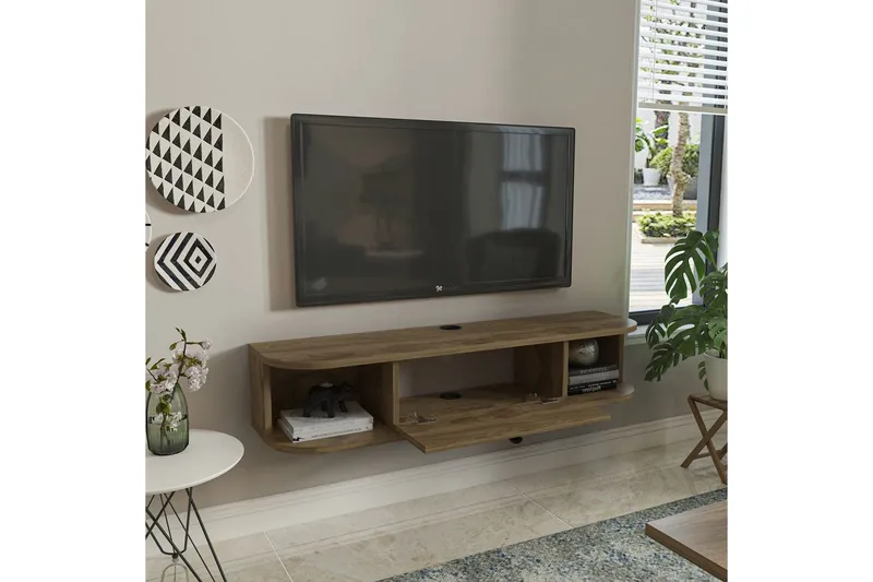 Kalvos TV-bænk 120 cm - Eg - Møbler - TV borde & mediemøbler - TV-borde