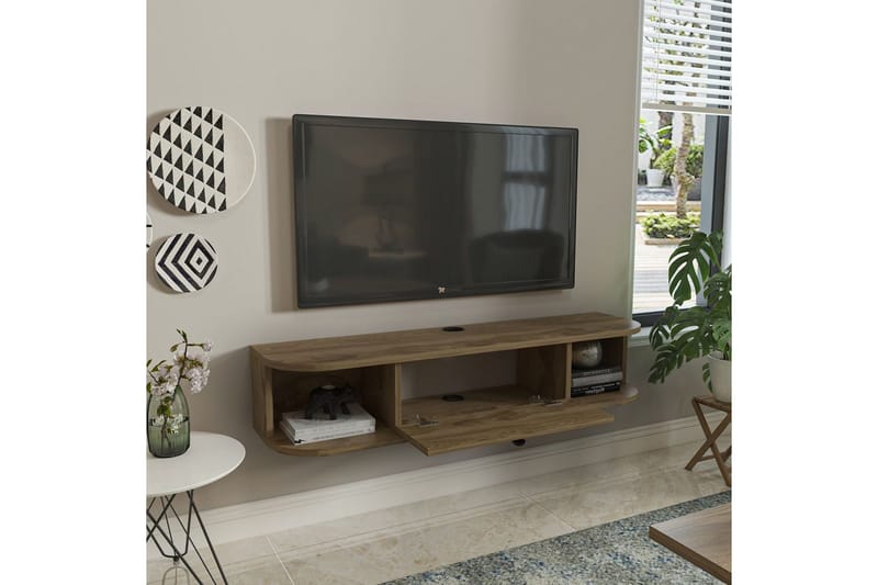 Kalvos TV-bænk 120 cm - Eg - Møbler - TV borde & mediemøbler - TV-borde