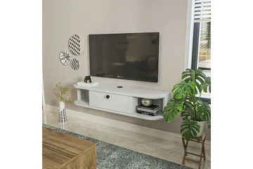 Kalvos TV-bænk 120 cm - Hvid - Møbler - TV borde & mediemøbler - TV-borde