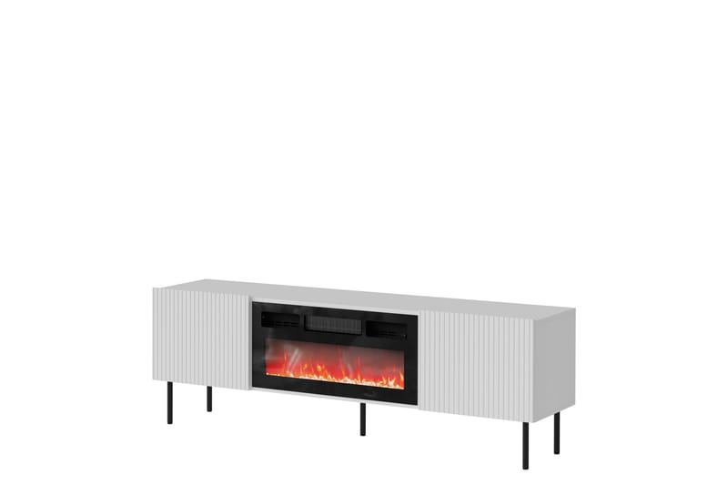 Kamta TV-bænk 180 cm - Hvid - Møbler - TV borde & mediemøbler - TV-borde