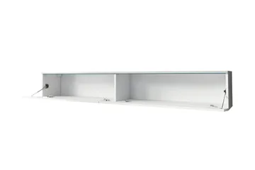 Kanak TV-bænk 180 cm - Grå - Møbler - TV borde & mediemøbler - TV-borde