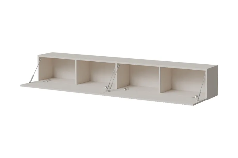 Kangana TV-bænk 200x30 cm - Beige - Møbler - TV borde & mediemøbler - TV-borde