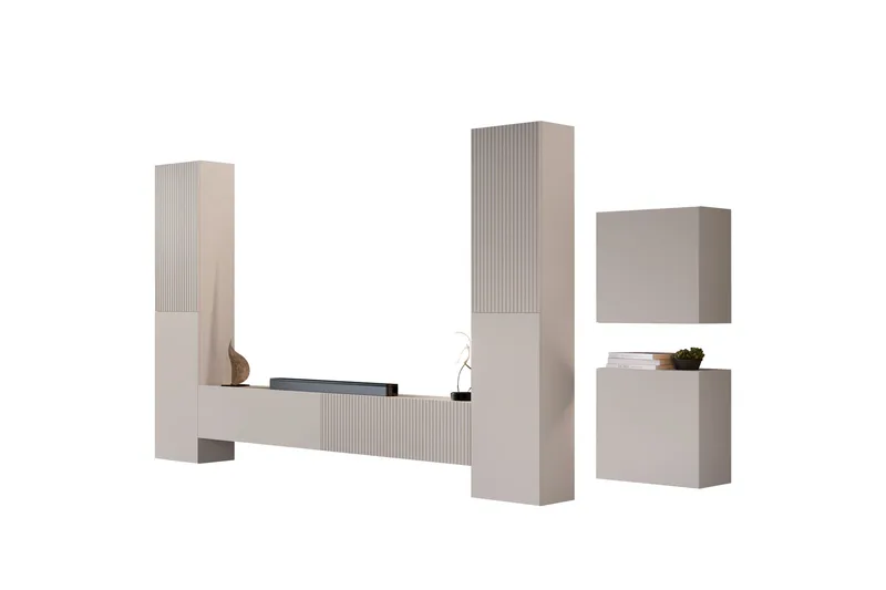 Kangana TV-møbelsæt, Beige