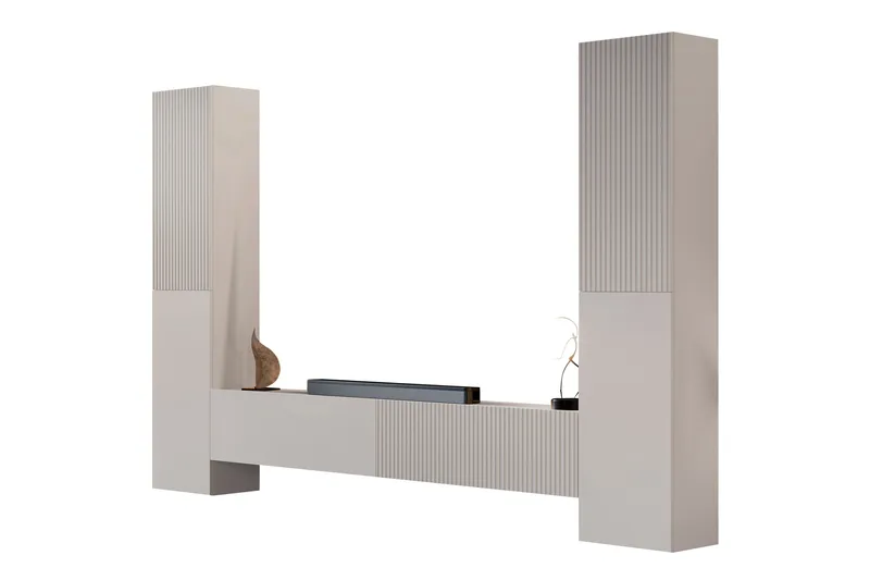 Kangana TV-møbelsæt, Beige