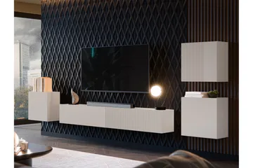 Kangana TV-møbelsæt - Beige - Møbler - TV borde & mediemøbler - Tv-møbelsæt