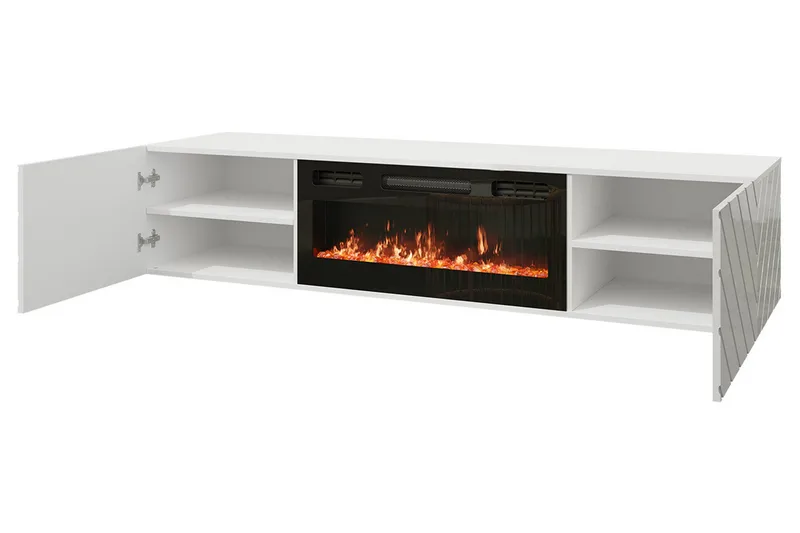 Kanki TV-bænk 183 cm - Sort - Møbler - TV borde & mediemøbler - TV-borde