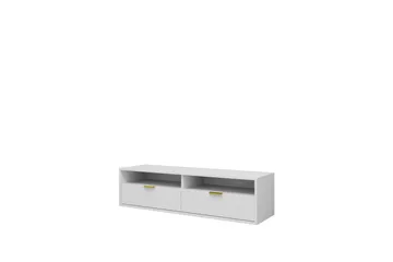 Kanon TV-bænk 140 cm - Hvid - Møbler - TV borde & mediemøbler - TV-borde