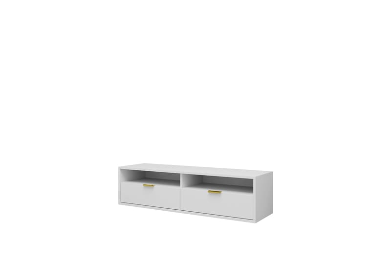 Kanon TV-bænk 140 cm - Hvid - Møbler - TV borde & mediemøbler - TV-borde