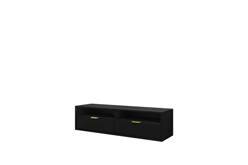 Kanon TV-bænk 140 cm - Sort - Møbler - TV borde & mediemøbler - TV-borde
