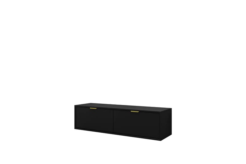 Kanta TV-bænk 140 cm - Sort - Møbler - TV borde & mediemøbler - TV-borde