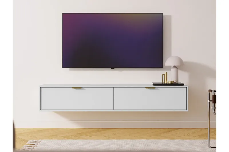 Kanta TV-bænk 175 cm - Hvid - Møbler - TV borde & mediemøbler - TV-borde