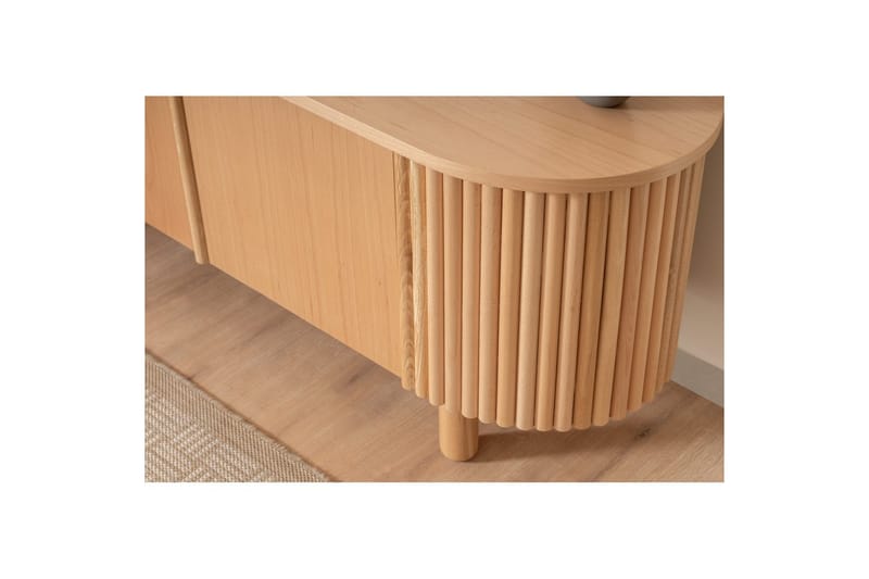 Karela Tv-bænk 180 cm - Lysfarvet træ - Møbler - TV borde & mediemøbler - TV-borde