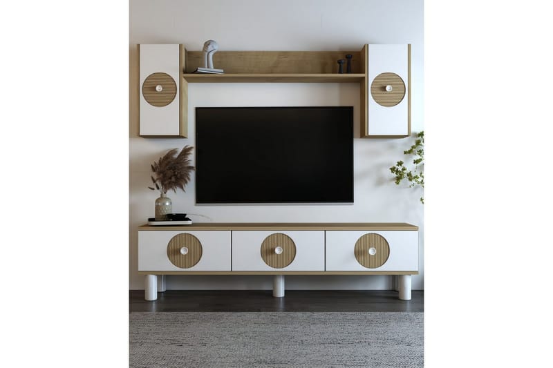 Katsuyoshi tv-skab - Hvid - Møbler - TV borde & mediemøbler - TV-skab