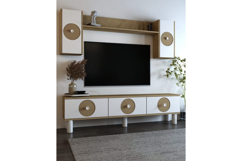 Katsuyoshi tv-skab - Hvid - Møbler - TV borde & mediemøbler - TV-skab