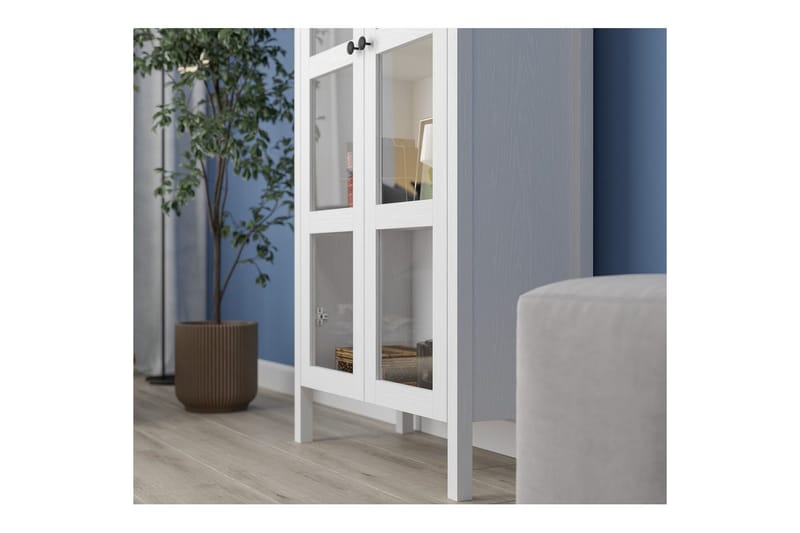 Kelric Bogreol 80 cm - Natur/Hvid - Opbevaring - Hylder & Reoler - Bogreol