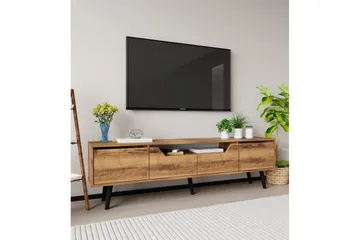 Kollumber TV-bænk 180x30 cm - Valnød - Møbler - TV borde & mediemøbler - TV-borde