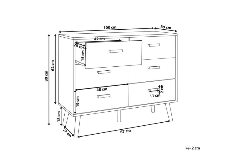 Kommode Newark Iii - Opbevaring - Opbevaringsmøbler - Kommode - Entrékommode