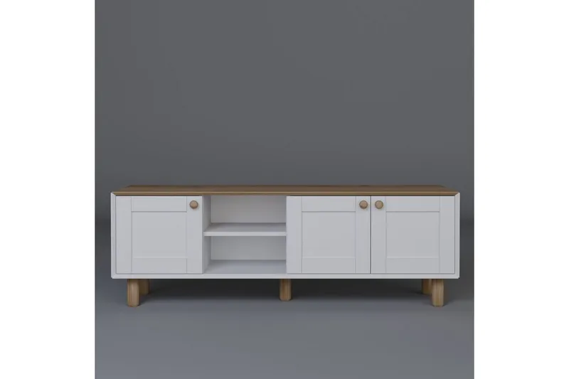 Kuniyoshi TV-bænk 160 cm - Eg - Møbler - TV borde & mediemøbler - TV-borde