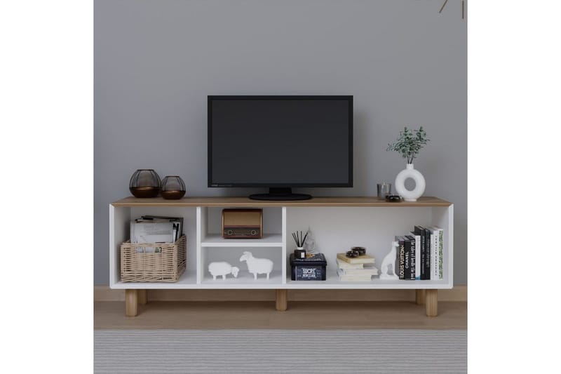Kuniyoshi TV-bænk 160 cm - Eg - Møbler - TV borde & mediemøbler - TV-borde