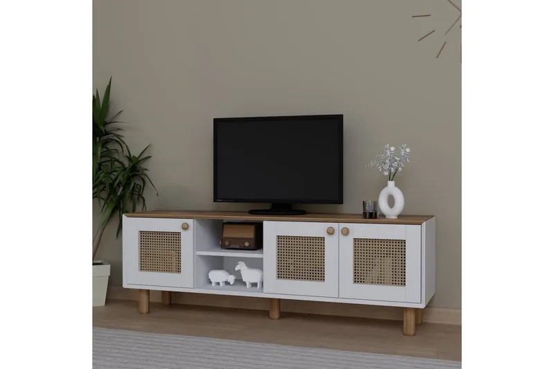 Kuniyoshi TV-bænk 160 cm - Eg - Møbler - TV borde & mediemøbler - TV-borde