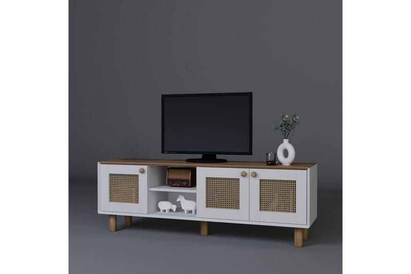 Kuniyoshi TV-bænk 160 cm - Eg - Møbler - TV borde & mediemøbler - TV-borde