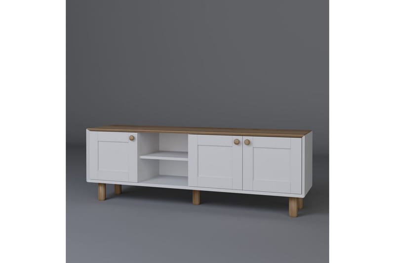 Kuniyoshi TV-bænk 160 cm - Eg - Møbler - TV borde & mediemøbler - TV-borde