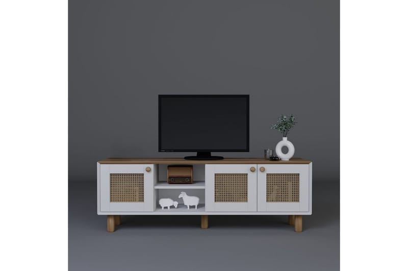 Kuniyoshi TV-bænk 160 cm - Eg - Møbler - TV borde & mediemøbler - TV-borde