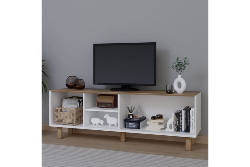 Kuniyoshi TV-bænk 160 cm - Eg - Møbler - TV borde & mediemøbler - TV-borde