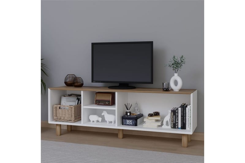 Kuniyoshi TV-bænk 160 cm - Eg - Møbler - TV borde & mediemøbler - TV-borde