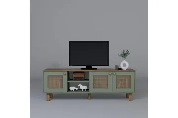 Kuniyoshi TV-bænk 160 cm - Grøn - Møbler - TV borde & mediemøbler - TV-borde