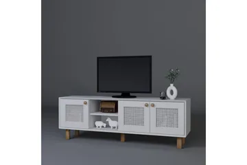 Kuniyoshi TV-bænk 160 cm - Hvid - Møbler - TV borde & mediemøbler - TV-borde