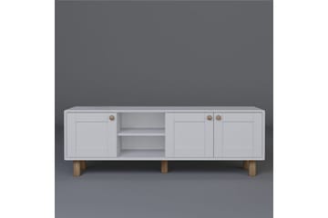 Kuniyoshi TV-bænk 160 cm - Hvid - Møbler - TV borde & mediemøbler - TV-borde