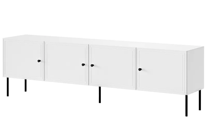 Laholm Tv-bord 201 cm, Hvid