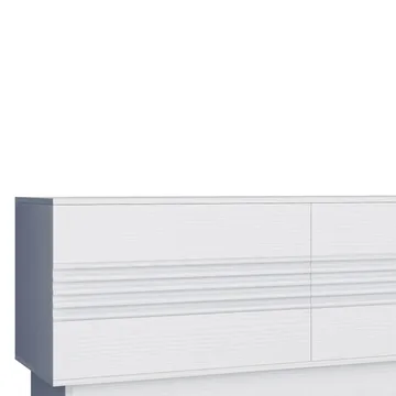 Lav skænk Loft24 Toro Hvid - Hvid - Møbler - TV borde & mediemøbler - TV-borde