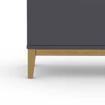Lav skænk Loft24 Pelle Grå/Wotan-eg - Grå / Wotan-eg - Møbler - TV borde & mediemøbler - TV-borde