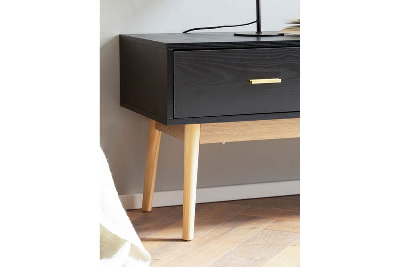 Lavbord Wohnling Eg Foliebelagt 2 Skuffer Moderne med Opbevaring Moderne - Møbler - TV borde & mediemøbler - TV-skab
