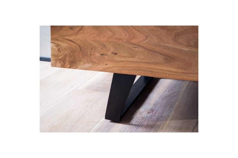 Lavbord Wohnling Massivt træ med 2 døre 1 skuffe træ kant landstil - Møbler - TV borde & mediemøbler - TV-skab