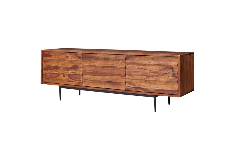 Lavbord Wohnling Massivt træ med opbevaring 3 døre landstil, undefined