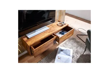 Lavbord Wohnling Solidt træ hængende med 2 skuffer landlig stil - Møbler - TV borde & mediemøbler - TV-borde