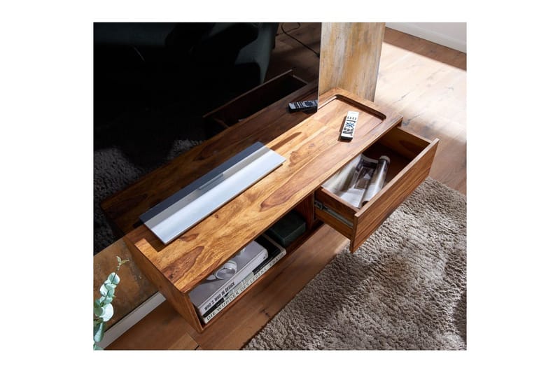 Lavbord Wohnling Solidtræ hængende med én skuffe landstil - Møbler - TV borde & mediemøbler - TV-reol