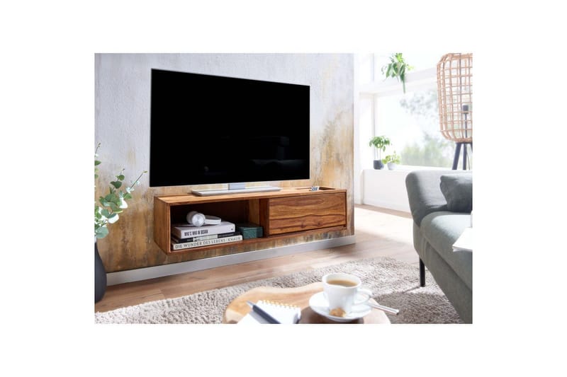 Lavbord Wohnling Solidtræ hængende med én skuffe landstil - Møbler - TV borde & mediemøbler - TV-reol